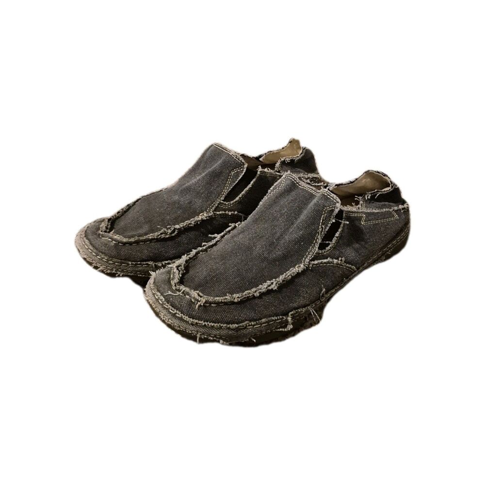 Tony Lama Boots Lindale Mens 9.5 D Distressed Raw Edges